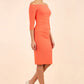 Astra Off Shoulder Sleeved Pencil Dress 