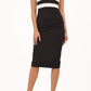 Banbury Colour Block Sleeveless Pencil Dress 
