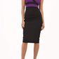 Banbury Colour Block Sleeveless Pencil Dress 