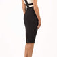 Banbury Colour Block Sleeveless Pencil Dress 