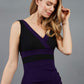 Banbury Colour Block Sleeveless Pencil Dress 