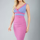 Banbury Colour Block Sleeveless Pencil Dress 