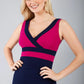 Banbury Colour Block Sleeveless Pencil Dress 