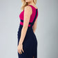 Banbury Colour Block Sleeveless Pencil Dress 