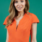 Bix Pencil Dress Front Zip 