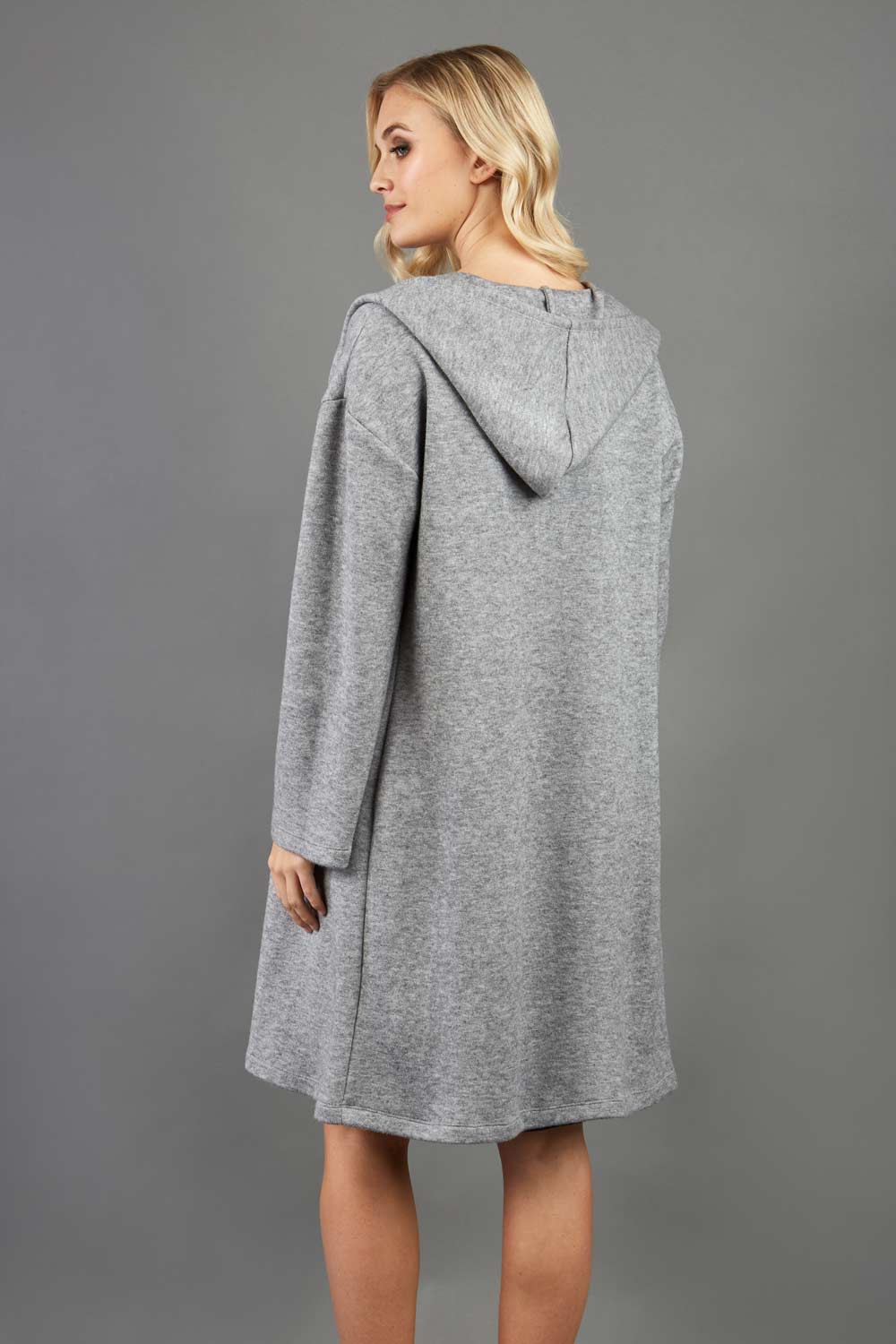 Borneo Hooded Tricot Coat – Diva Catwalk, image 4