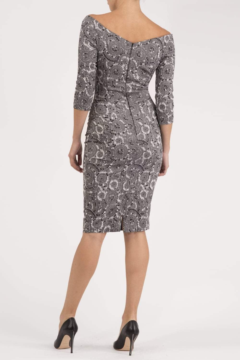 Catherine Jacquard Dress – Diva Catwalk, image 6