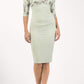 Cynthia Print Contrast Dress 