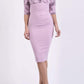 Cynthia Print Contrast Dress 