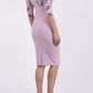 Cynthia Print Contrast Dress 