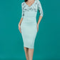 Cynthia Print Contrast Dress 
