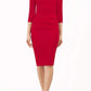 Daphne Venice Stretch Pencil Dress 
