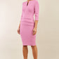 Daphne Venice Stretch Pencil Dress 