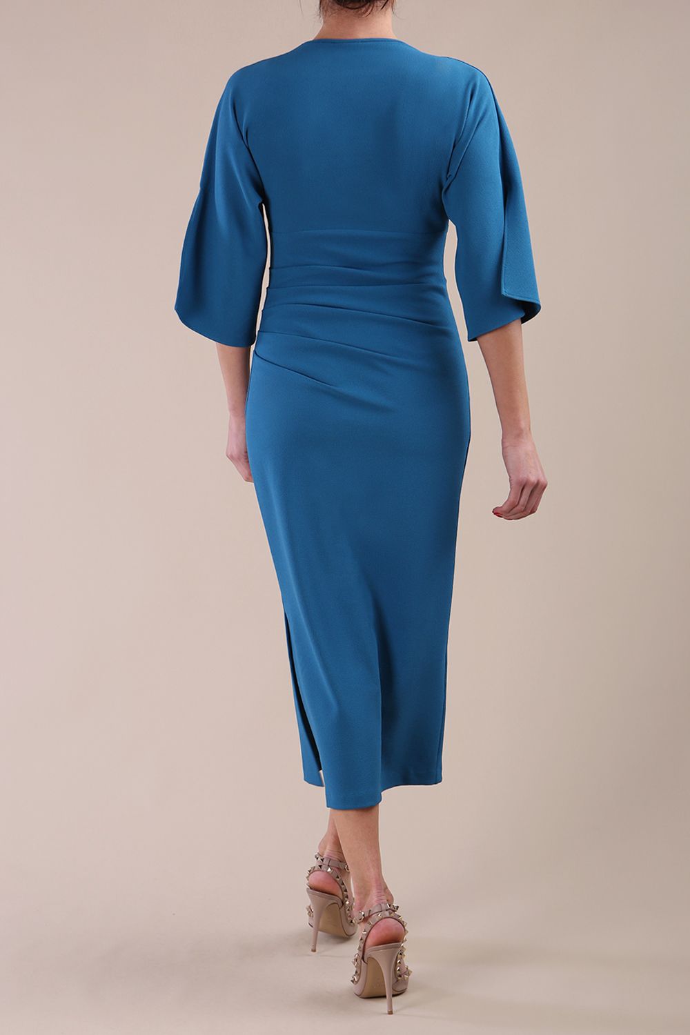 Diana Cowl Neck Pencil Dress – Diva Catwalk, image 19
