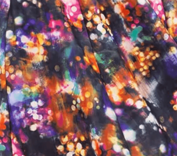 Eliza 3/4 Sleeve Print Dress in Dancing Fire – Diva Catwalk, image 7