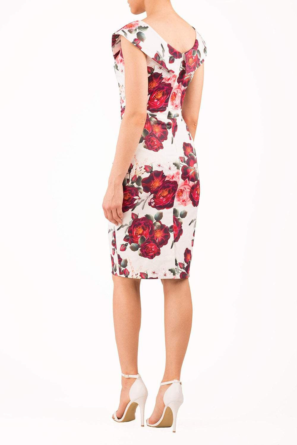 Eliza Sleeveless Print Dress – Diva Catwalk, image 6