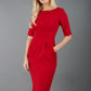 Elphine Short Sleeved Pencil Dress 