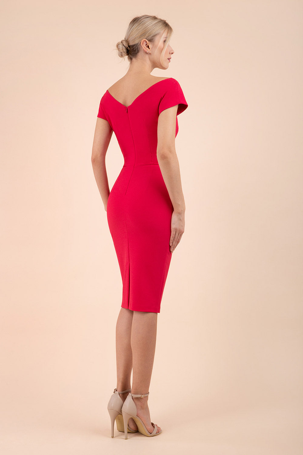 Evelyn Peplum Dress – Diva Catwalk, image 6