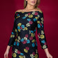 Garland Pencil Dress 
