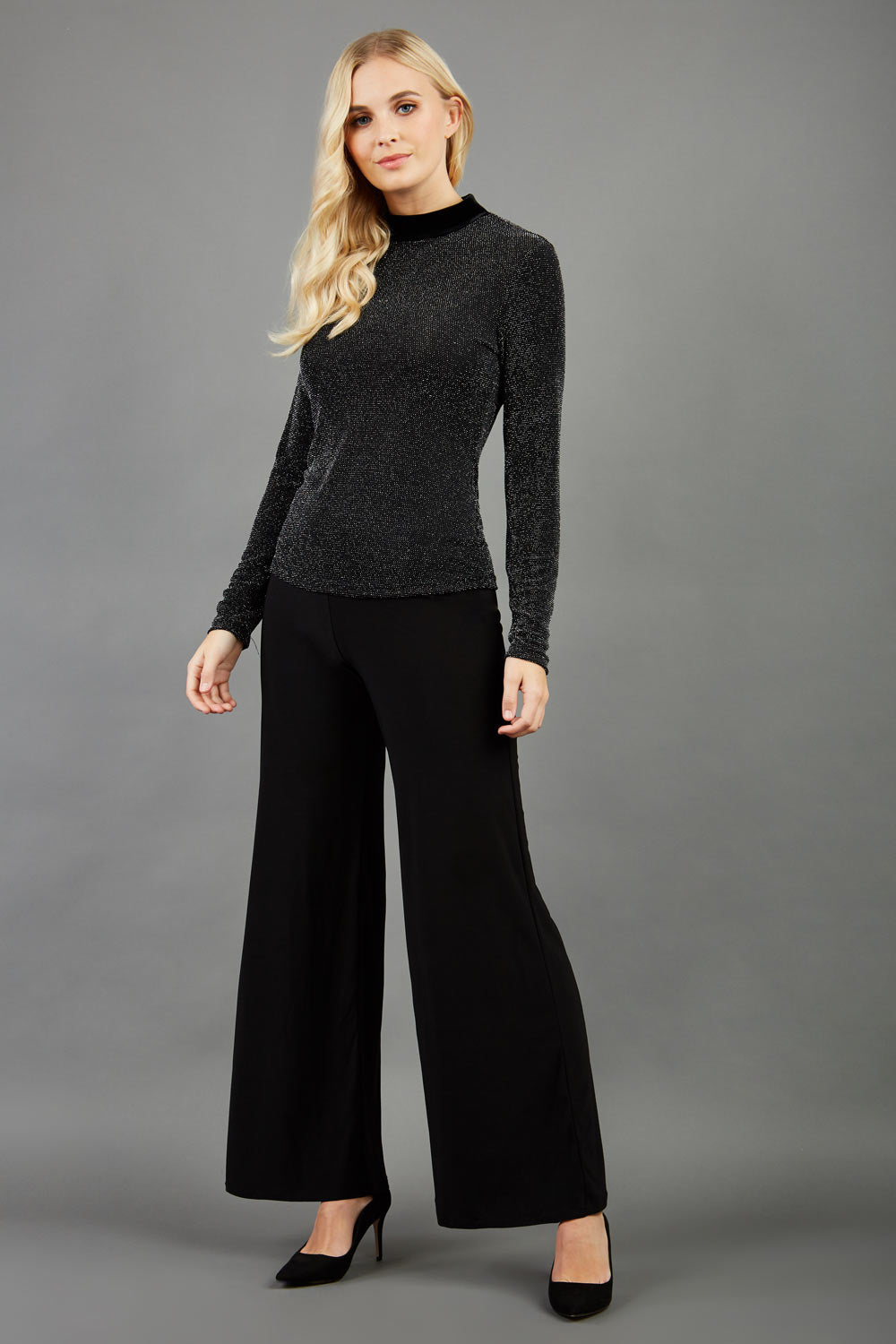 Halcyon Long Sleeve Sparkle Top 