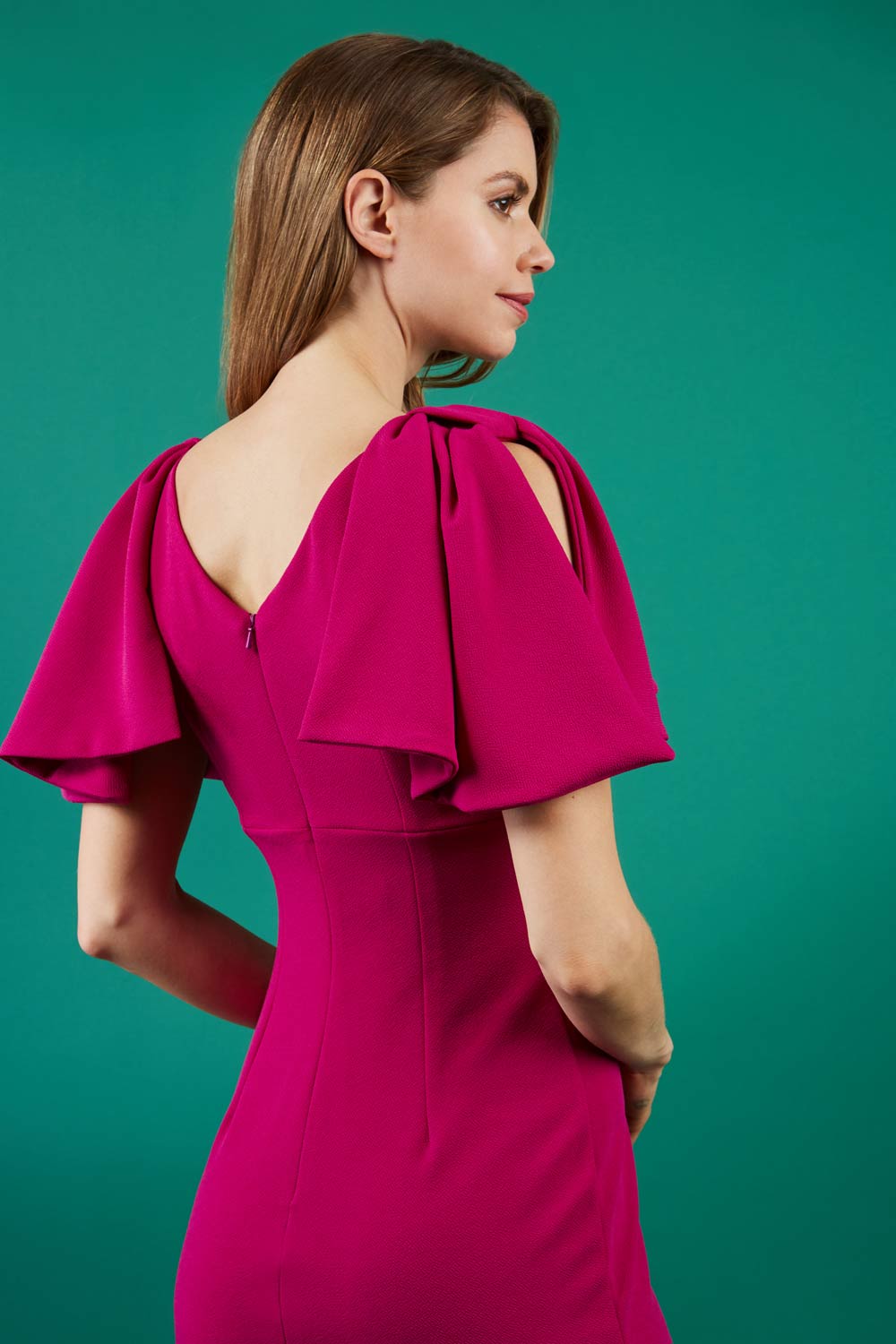 Hermione Sleeveless Pencil Skirt Dress – Diva Catwalk, image 3