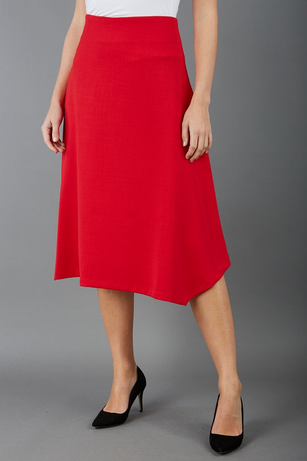 Highfield Asymmetric A-line Midi Skirt – Diva Catwalk, image 5