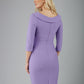Ionian Sleeved Pencil Skirt Dress 