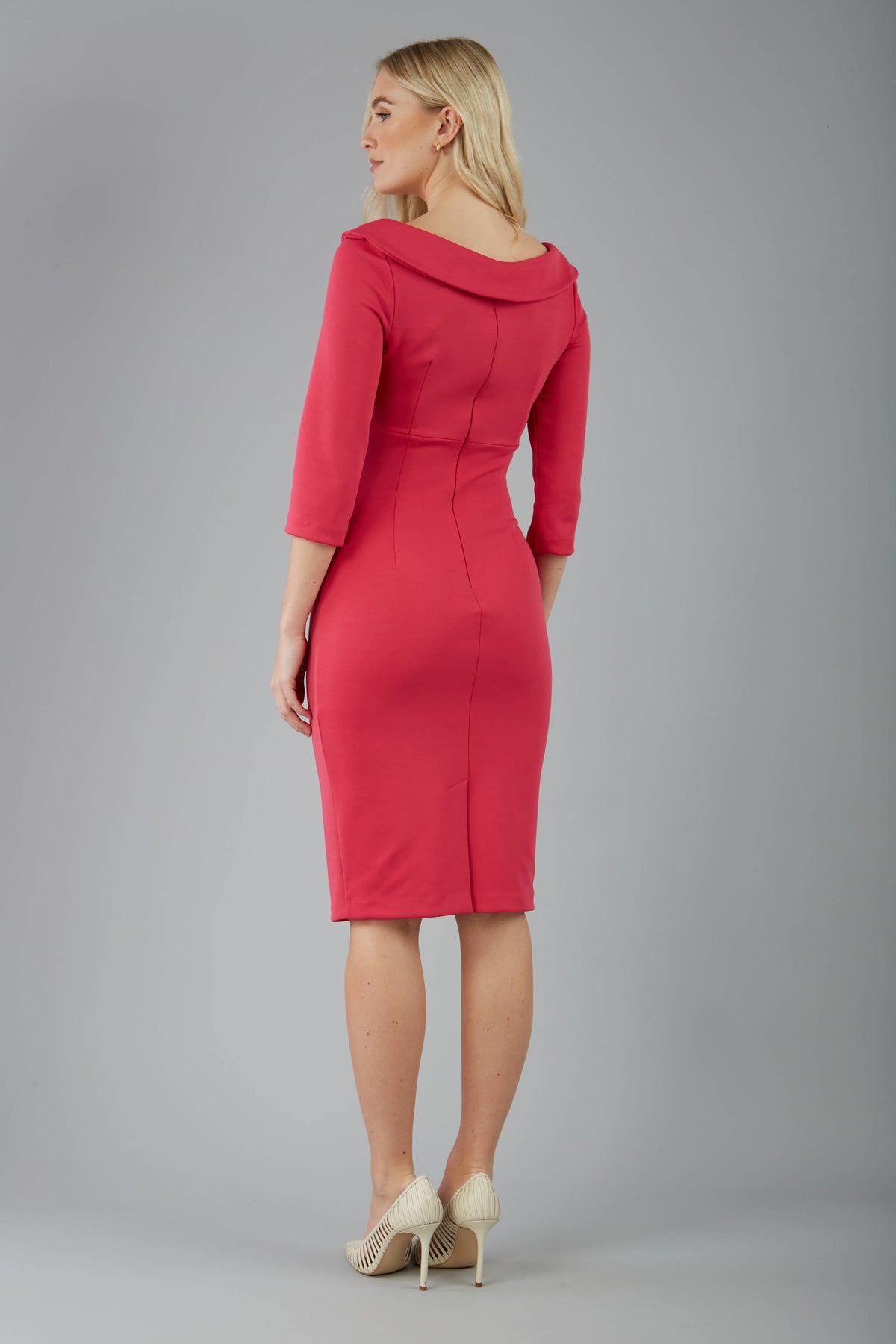 Ionian Sleeved Pencil Skirt Dress – Diva Catwalk, image 2