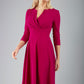 January Sleeved Swing Dress 