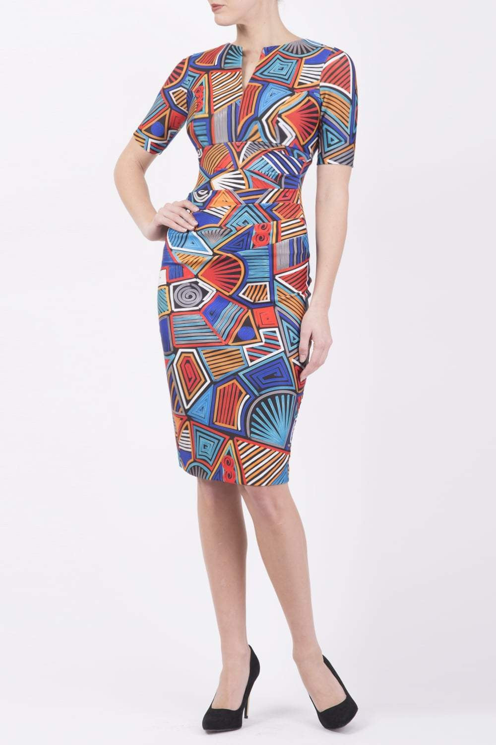 Lydia Printed Dress – Diva Catwalk, image 12