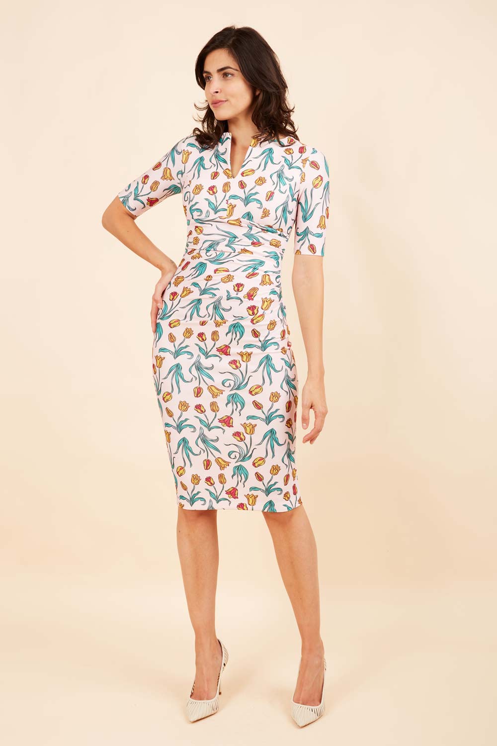 Lydia Printed Dress – Diva Catwalk, image 3