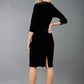 Madelyn Velvet Pencil Dress 
