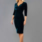 Madelyn Velvet Pencil Dress 