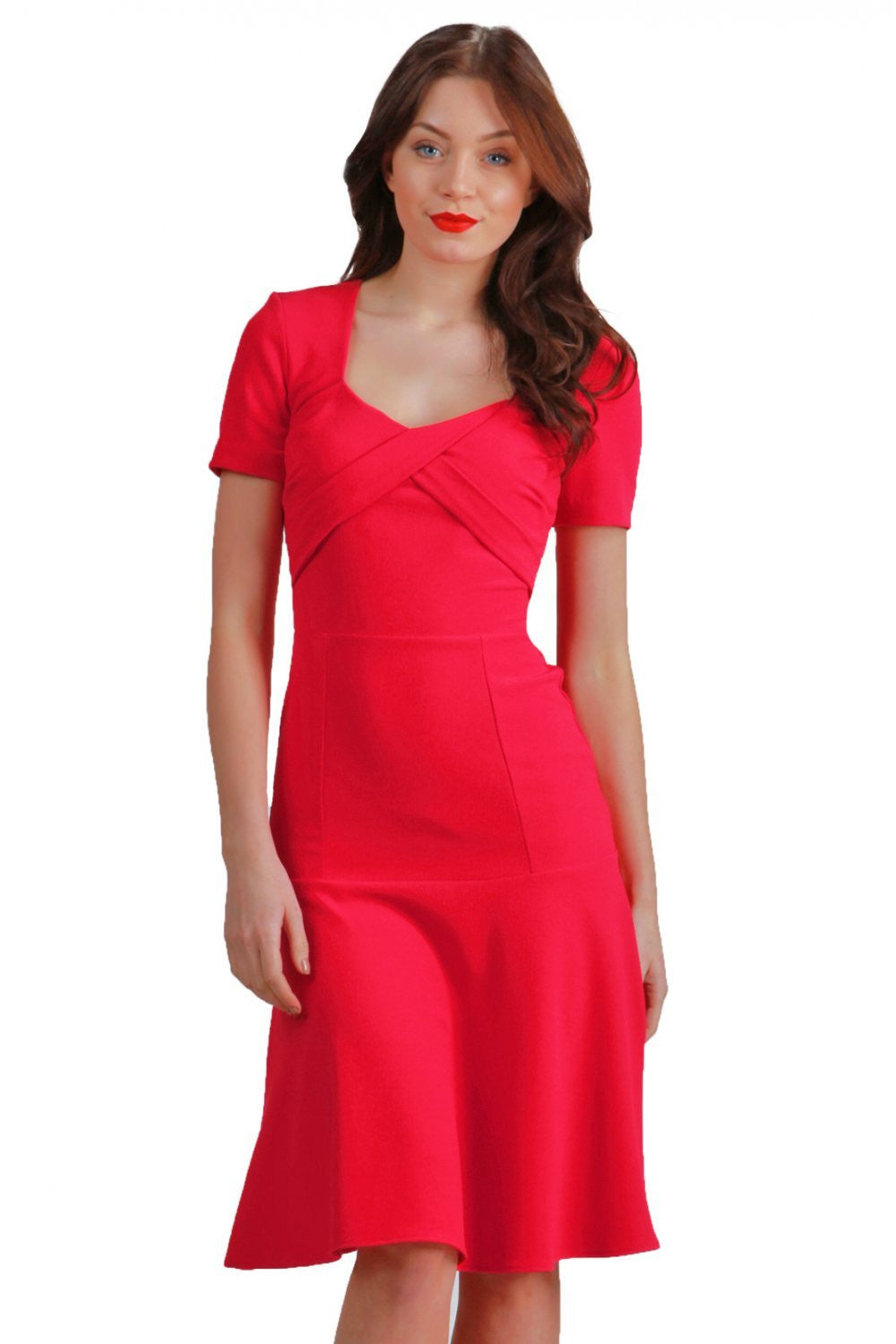 Madison Swing Dress in Honeysuckle Pink – Diva Catwalk, image 8