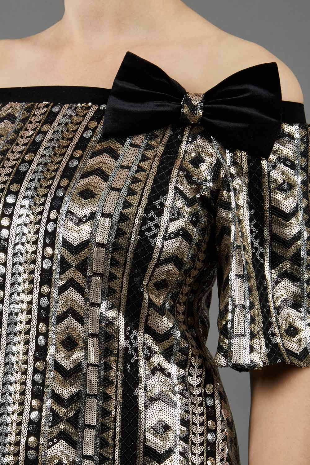 Madonna Bow Detail Dress – Diva Catwalk, image 3