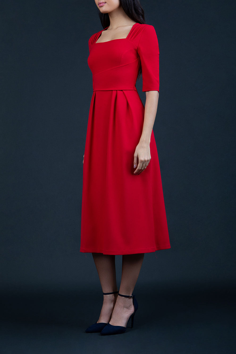 Mimi Midi Swing Dress 