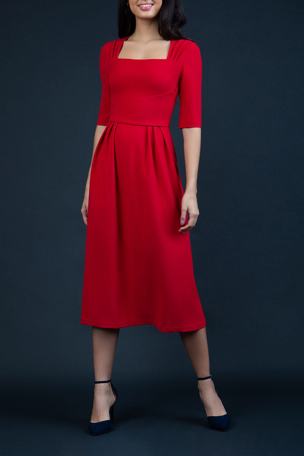 Mimi Midi Swing Dress – Diva Catwalk, image 11