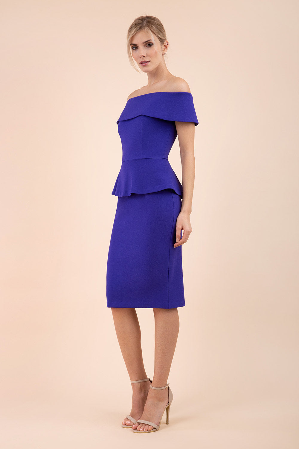 Moonlight Off Shoulder Peplum Dress – Diva Catwalk, image 8