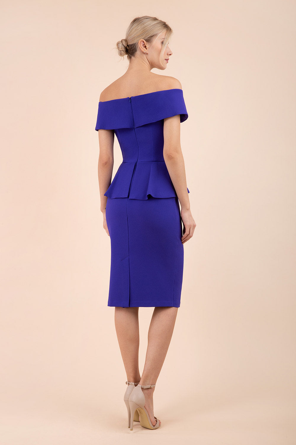Moonlight Off Shoulder Peplum Dress – Diva Catwalk, image 14