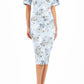 Mustique Botanical Print Dress 