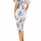 Mustique Botanical Print Dress 