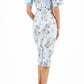 Mustique Botanical Print Dress 