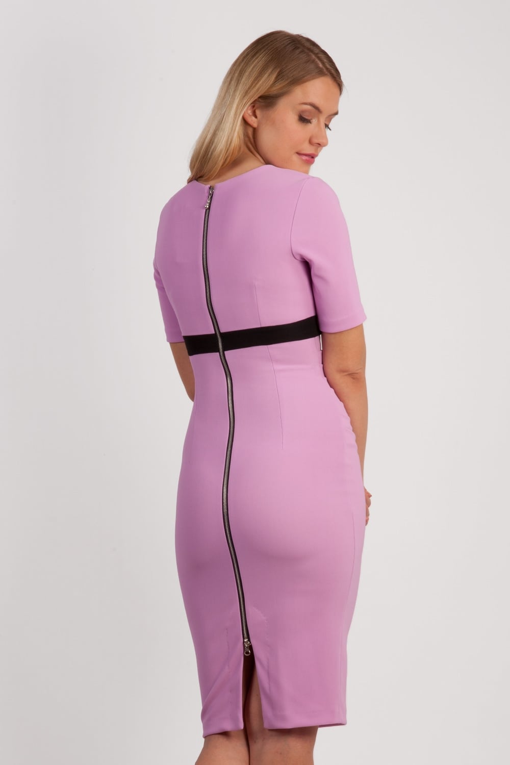 Nadia Sleeved Band Pencil Dress – Diva Catwalk, image 8