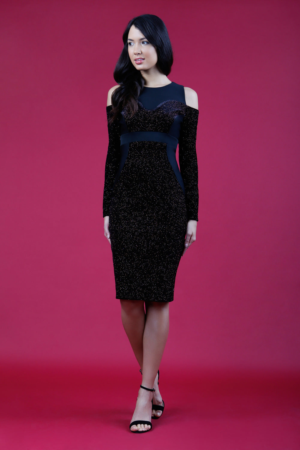 Partyon Glitter Velvet Dress 