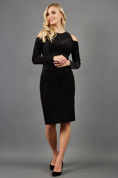 Partyon Glitter Velvet Dress 