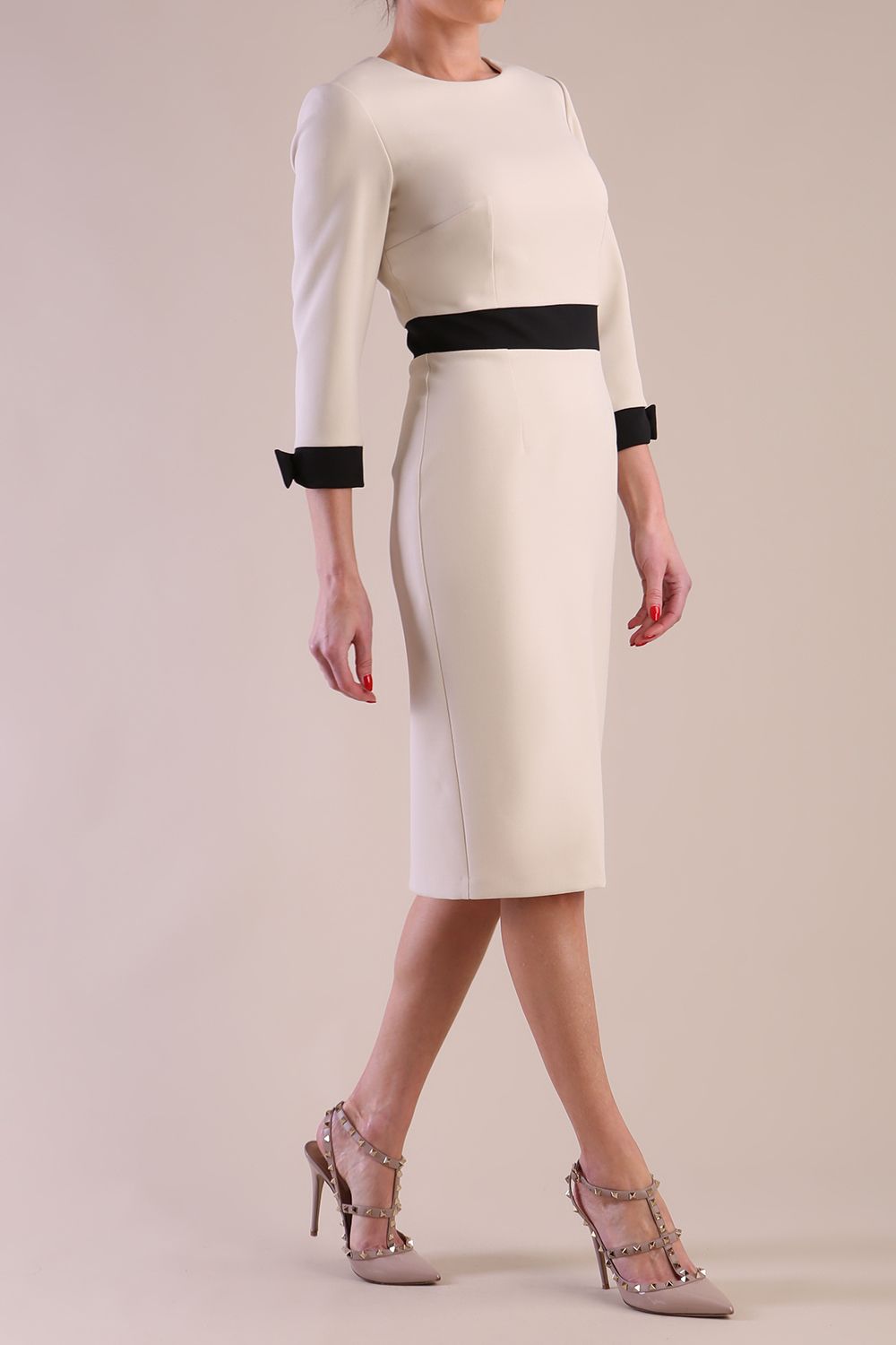Reese 3/4 Sleeved Pencil Dress – Diva Catwalk, image 7