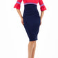 Reggie Sleeved Colour Block Dress 