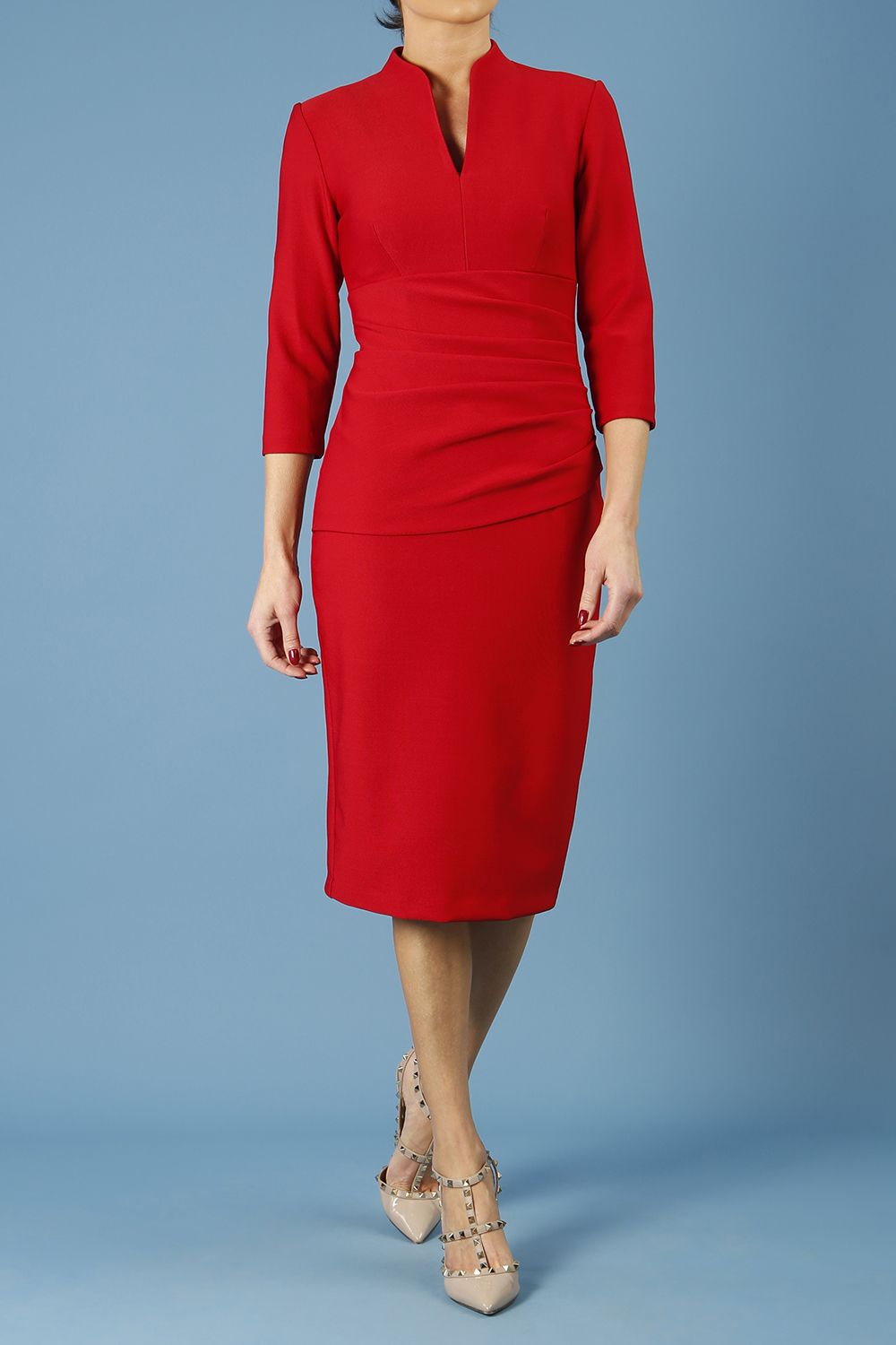 Seed Holsworthy Sleeved Pencil Dress 