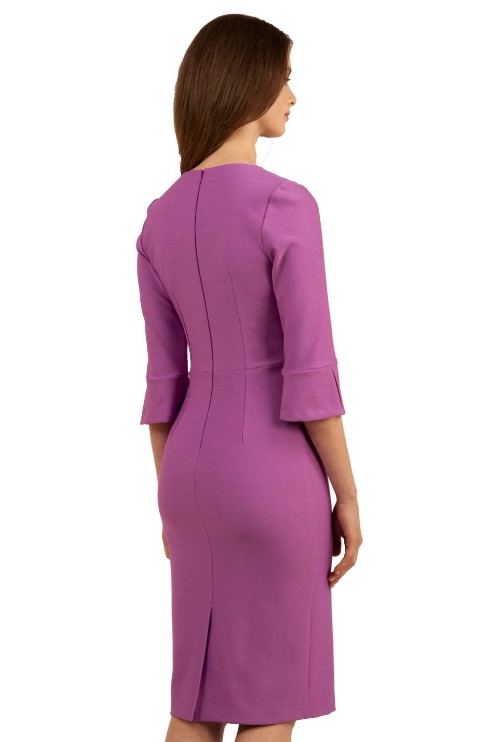 Seed Kennedy Sleeved Shaped Neckline Pencil Dress – Diva Catwalk, image 12