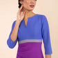 Seed Lara Colour Block Pencil Dress 
